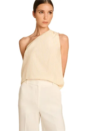 March23 Mujer, Camisetas, Amarillo, Talla: M