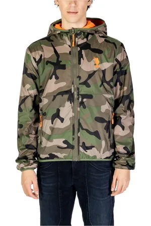 U.S. Polo Assn. Hombre, Chaquetas, Verde, Talla: XL