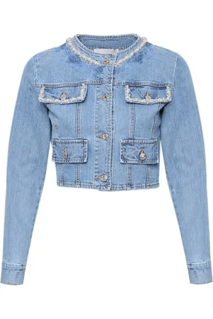 ERMANNO SCERVINO Mujer, Chaquetas, Azul, Talla: 40 EU