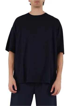 Roberto Collina Hombre, Camisetas, Azul, Talla: 2XL