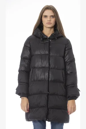 BALDININI Mujer, Abrigos, Negro, Talla: L