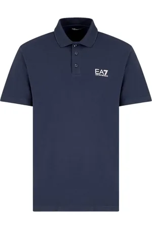 EA7 Hombre, Camisetas, Azul, Talla: M