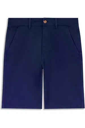 Redskins Hombre, Pantalones cortos, Azul, Talla: W32
