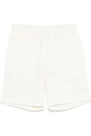 Universal Works Hombre, Pantalones cortos, Blanco, Talla: W32
