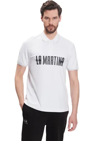 La Martina Hombre, Camisetas, Blanco, Talla: XL