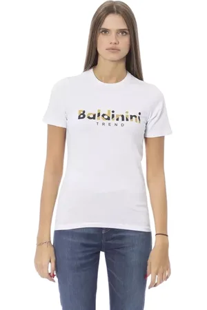 BALDININI Mujer, Camisetas, Blanco, Talla: XL