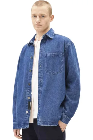 Armedangels Hombre, Chaquetas, Azul, Talla: XL