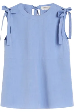 Max Mara Mujer, Camisetas, Azul, Talla: M