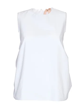 Nº21 Mujer, Camisetas, Blanco, Talla: S