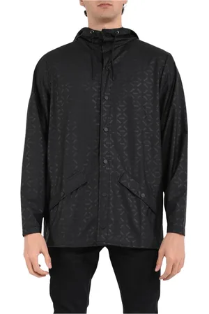 Rains Hombre, Chaquetas, Negro, Talla: S