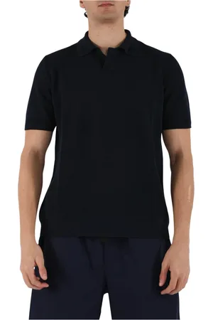Roberto Collina Hombre, Camisetas, Azul, Talla: L