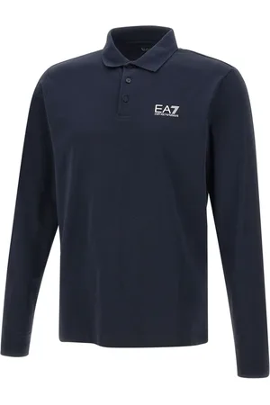 EA7 Hombre, Camisetas, Azul, Talla: 2XL