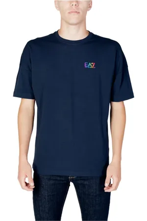 EA7 Hombre, Camisetas, Azul, Talla: S
