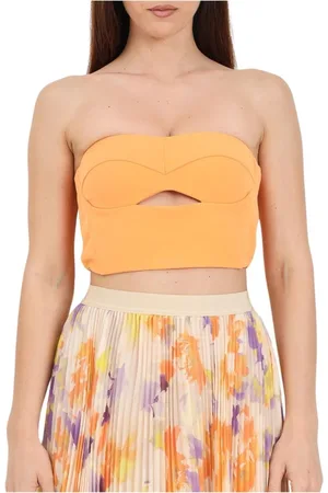 Patrizia Pepe Mujer, Camisetas, Naranja, Talla: L