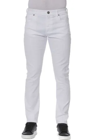 Trussardi Hombre, Vaqueros, Blanco, Talla: W34