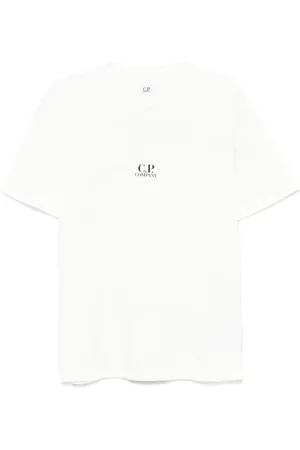 C.P. Company Hombre, Camisetas, Blanco, Talla: L