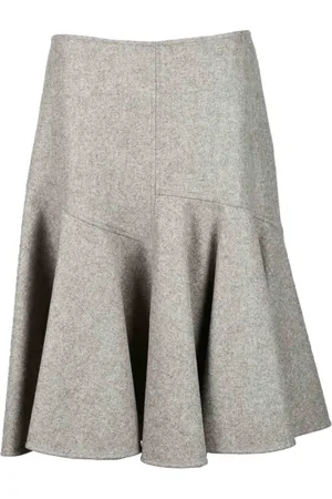 Bottega Veneta Mujer, Faldas, Gris, Talla: M