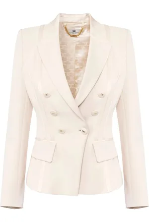 Elisabetta Franchi Mujer, Chaquetas, Amarillo, Talla: M