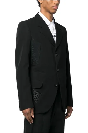 Comme des Garçons Hombre, Chaquetas, Negro, Talla: L