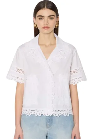 Berenice Mujer, Blusas y Camisas, Blanco, Talla: L