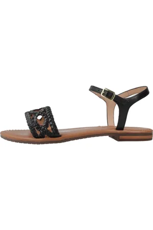 Geox Mujer, Zapatos, Negro, Talla: 39 EU