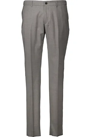 Berwich Hombre, Pantalones, Gris, Talla: M