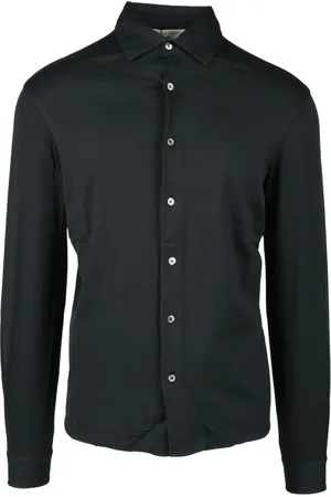 FILIPPO DE LAURENTIIS Hombre, Camisas, Negro, Talla: L