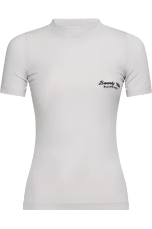 Balenciaga Mujer, Camisetas, Blanco, Talla: S