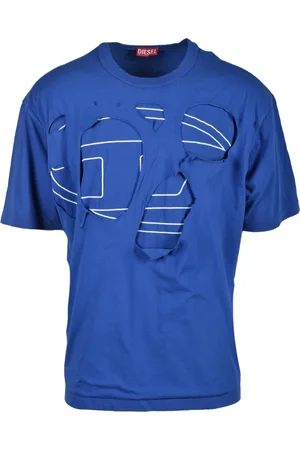 Diesel Hombre, Camisetas, Azul, Talla: L