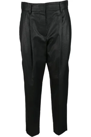 Brunello Cucinelli Mujer, Pantalones, Negro, Talla: S
