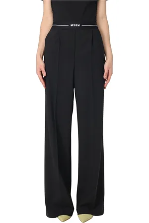 Msgm Mujer, Pantalones, Negro, Talla: L