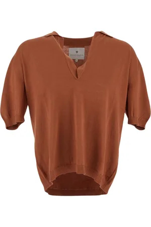 Seven Gauge Hombre, Camisetas, Marrón, Talla: L