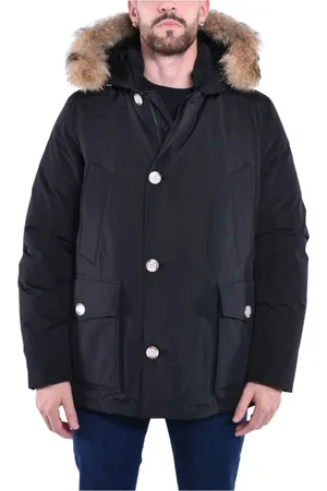 Woolrich Hombre, Chaquetas, Negro, Talla: L