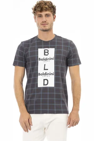 BALDININI Hombre, Camisetas, Gris, Talla: M