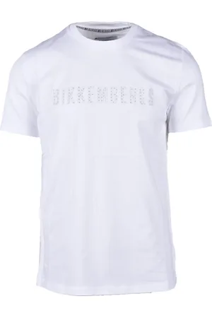 Bikkembergs Hombre, Camisetas, Blanco, Talla: M