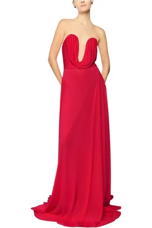 GENNY Mujer, Vestidos, Rojo, Talla: S