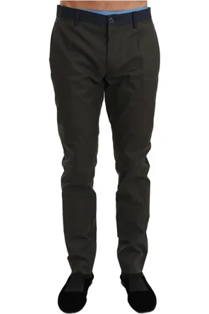 Dolce & Gabbana Hombre, Pantalones, Gris, Talla: L