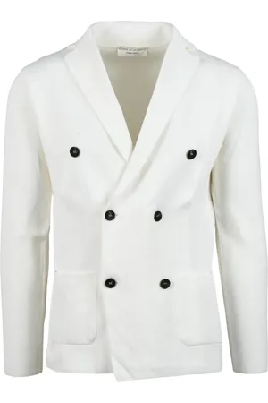 FILIPPO DE LAURENTIIS Hombre, Chaquetas, Blanco, Talla: S