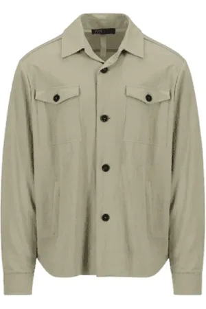 Harris Wharf London Hombre, Chaquetas, Gris, Talla: M