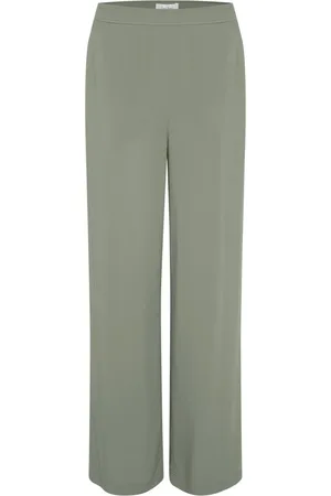 Part Two Mujer, Pantalones, Verde, Talla: 3XL