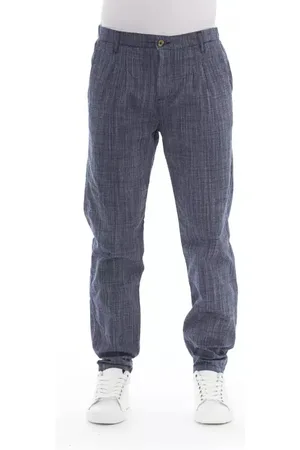 BALDININI Hombre, Pantalones, Azul, Talla: XS
