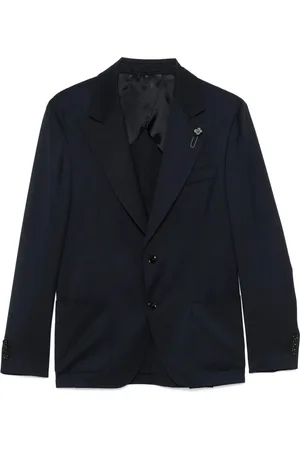 LARDINI Hombre, Chaquetas, Azul, Talla: M