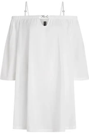 Karl Lagerfeld Mujer, Blusas y Camisas, Blanco, Talla: S