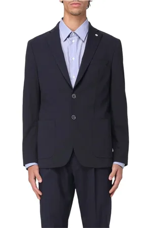 Manuel Ritz Hombre, Chaquetas, Azul, Talla: M
