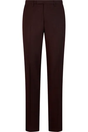 Boglioli Hombre, Pantalones, Rojo, Talla: L