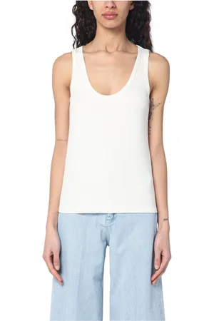 Calvin Klein Mujer, Camisetas, Blanco, Talla: L