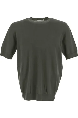 LARDINI Hombre, Camisetas, Verde, Talla: S