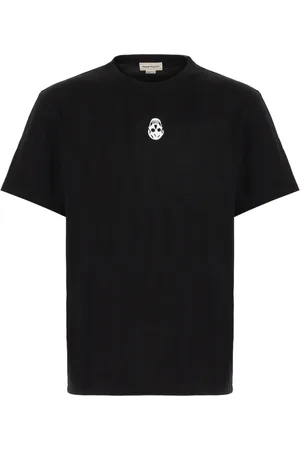 Alexander McQueen Hombre, Camisetas, Negro, Talla: L