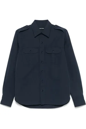 Tom Ford Hombre, Camisas, Azul, Talla: M