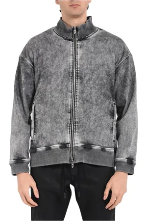 Diesel Hombre, Sudaderas, Gris, Talla: L